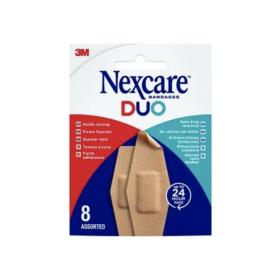 3M SANTE Nexcare duo assortiment 8 pansements