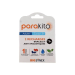 PARAKITO 2 recharges bracelet anti-moustiques