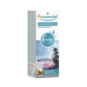 PURESSENTIEL Huiles essentielles pour diffusion méditation 30ml