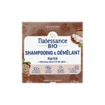 NATESSANCE Shampooing & démêlant karité bio 65g