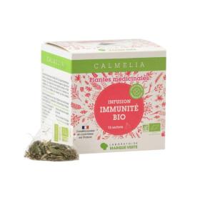 MARQUE VERTE Calmelia infusion immunité bio 15 infusettes