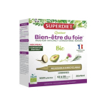 SUPER DIET Quatuor bien-être du foie bio 20 unidoses