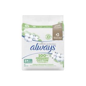 ALWAYS Cotton protection 11 serviettes hygiéniques taille 1