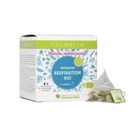 MARQUE VERTE Calmelia infusion respiration bio 15 infusettes