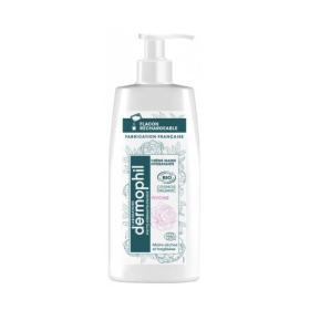 DERMOPHIL INDIEN Crème mains hydratante bio pivoine 200ml