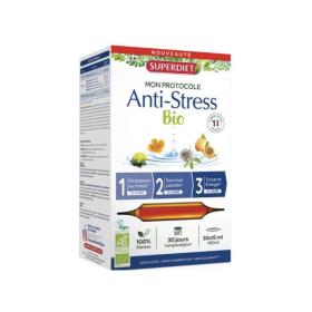 SUPER DIET Mon protocole anti-stress bio 30 ampoules