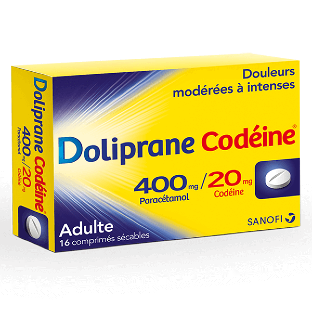 DOLIPRANE Cod ine 400mg 20mg 16 Comprim s S cables Sur Pharmarket DOLIPRANE Cod ine 400mg 20mg 16 Comprim s S cables Sur Pharmarket