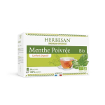 HERBESAN Menthe poivrée bio 20 sachets