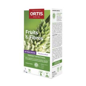 ORTIS Fruits & fibres kids action douce 12 sticks