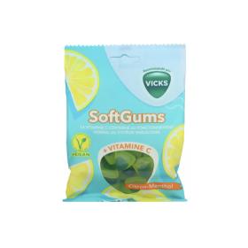 VICKS SoftGums vitamine C citron menthol 90g