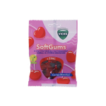 VICKS SoftGums + zinc cerise menthol 90g