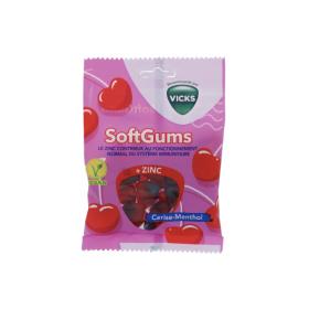 VICKS SoftGums + zinc cerise menthol 90g