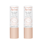 AVÈNE Stick soin lèvres sensibles lot 2x4g
