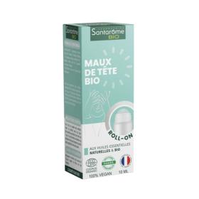 SANTAROME Maux de tête bio roll-on 10ml