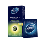 MANIX Endurance Time Control longue durée 12 préservatifs