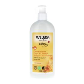 WELEDA Baby crème lavante calendula 400ml