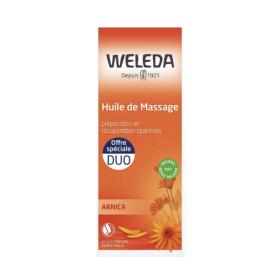 WELEDA Huile de massage à l'arnica lot 2x100ml