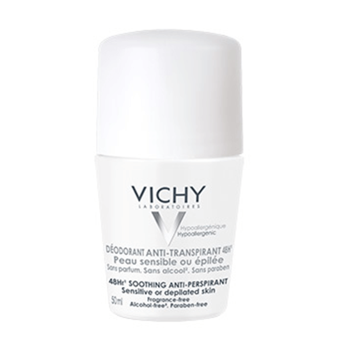 VICHY Déodorant anti transpirant 48h rollon 50ml Parapharmacie