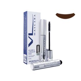 MAVALA Mascara volume & longueur waterproof brun 10ml