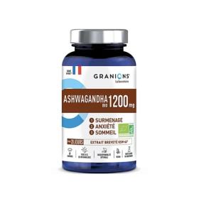 GRANIONS Ashwagandha 1200mg bio 60 comprimés