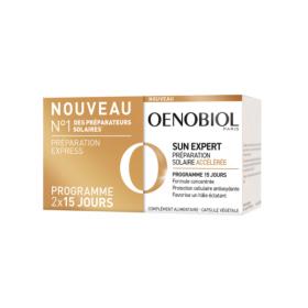 OENOBIOL Sun expert préparateur solaire accélérée lot 2x15 capsules