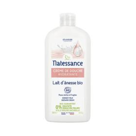 NATESSANCE Crème de douche lait d'ânesse bio 500ml