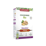 SUPER DIET Gingembre bio nausées 20 ampoules