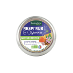 SANTAROME Respi'Rub gorge irritée bio 45 gummies