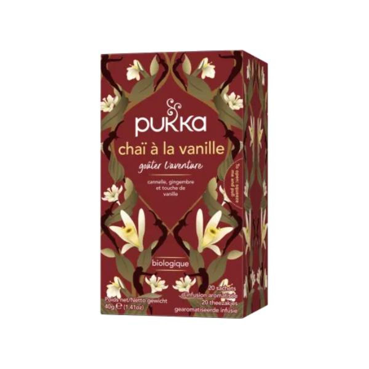 PUKKA Chaï à la Vanilla 20 sachets Parapharmacie Pharmarket