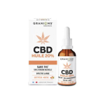 GRANIONS CBD huile 20% goût pêche menthe 10ml