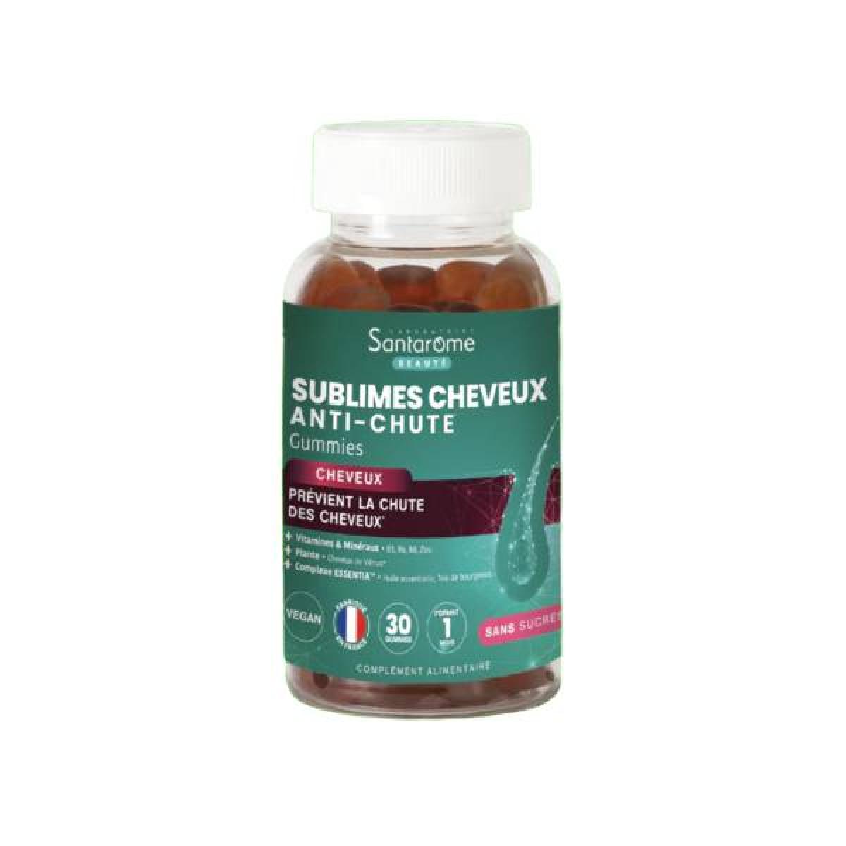 SANTAROME Sublimes cheveux antichute 30 gummies Parapharmacie — free download