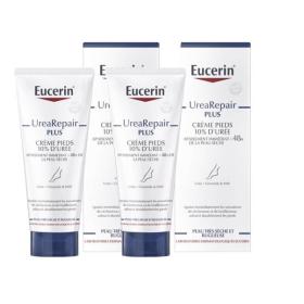 EUCERIN Crème pieds réparatrice 10% urée lot 2x100ml