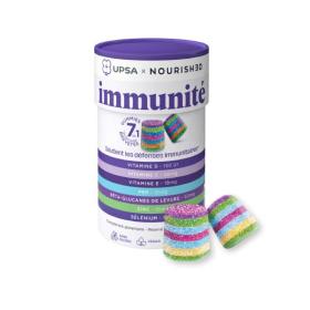 UPSA Nourished 7en1 immunité 30 gummies