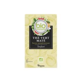 NUTRISANTÉ Bio thé vert maté pamplemousse 20 sachets