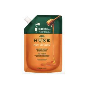 NUXE Rêve de miel éco recharge gel lavant surgras 400ml