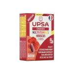 UPSA Énergie multivitamines hibiscus 30 comprimés