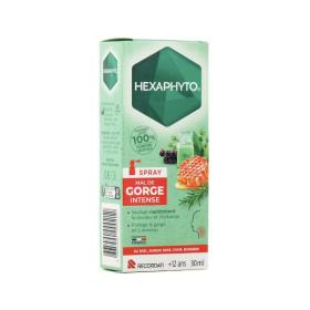 BOUCHARA-RECORDATI Hexaphyto spray mal de gorge intense 30ml