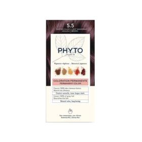 PHYTO PhytoColor coloration permanente teinte 5,5 châtain clair acajou 1 kit