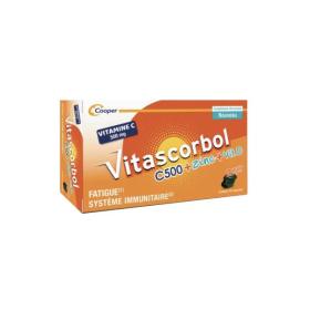 COOPER Vitascorbol C 500 + zinc + vitamine D 30 capsules