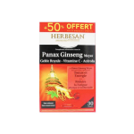 HERBESAN Panax ginseng 20 ampoules + 10 ampoules offertes