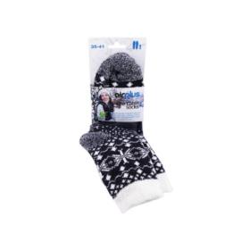 AIRPLUS Aloe cabin socks chaussettes hydratantes fairisle grey 35-41