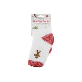 AIRPLUS Aloe cabin socks chaussettes hydratantes pain d'épice taille unque