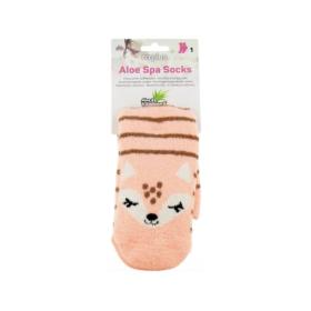 AIRPLUS Aloe spa socks chaussettes hydratantes corail taille unique