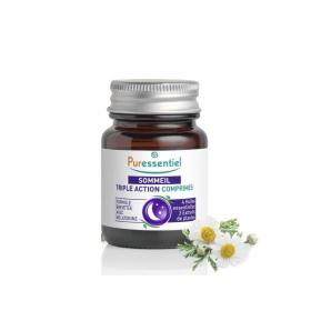 PURESSENTIEL Sommeil triple action 15 comprimés