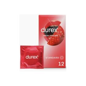 DUREX Sexy fraise 10 préservatifs