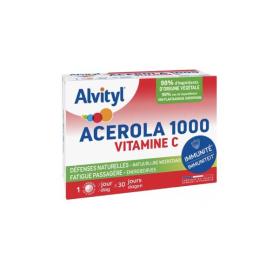 ALVITYL Acérola 1000 vitamine C 30 comprimés à croquer