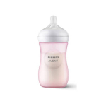 AVENT Natural response biberon  1 mois et + rose 260ml