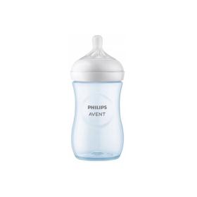 AVENT Natural response biberon 1 mois et + bleu 260ml