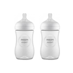 AVENT Natural response 2 biberons 1 mois et + blanc 260ml