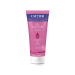 CATTIER Gel douche argile rose palmarosa bio 200ml